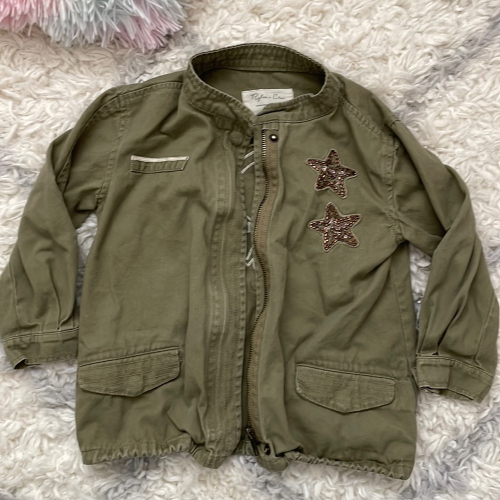 Rylee + Cru Girls Khaki Jacket